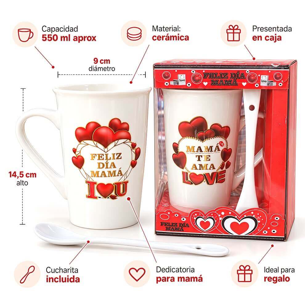 TAZA MUG MAMA ALTA C/CAJA - imagen 1