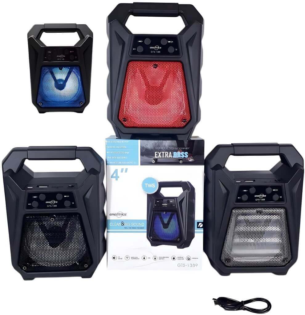 PARLANTE 4PLG BLUETOOTH C/ LUZ BT - imagen 1