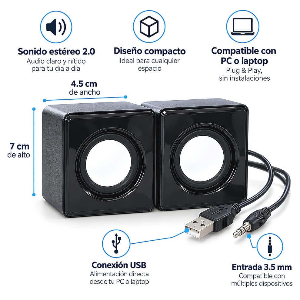 PARLANTE MINI PC - NOTEBOOK - imagen 1