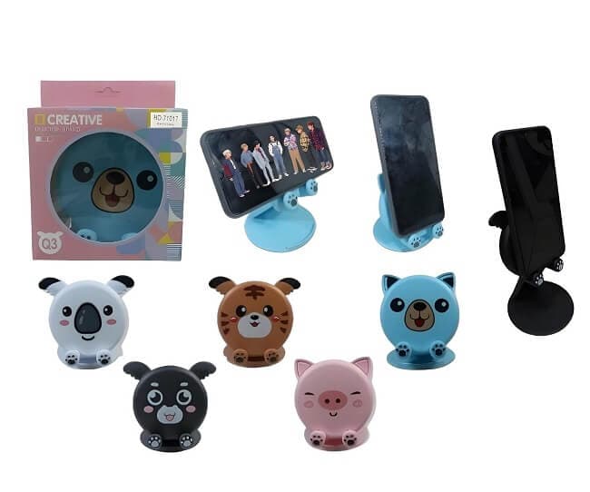 HOLDER PARA CELULAR ANIMALES ( x 3 UNIDADES) - imagen 1