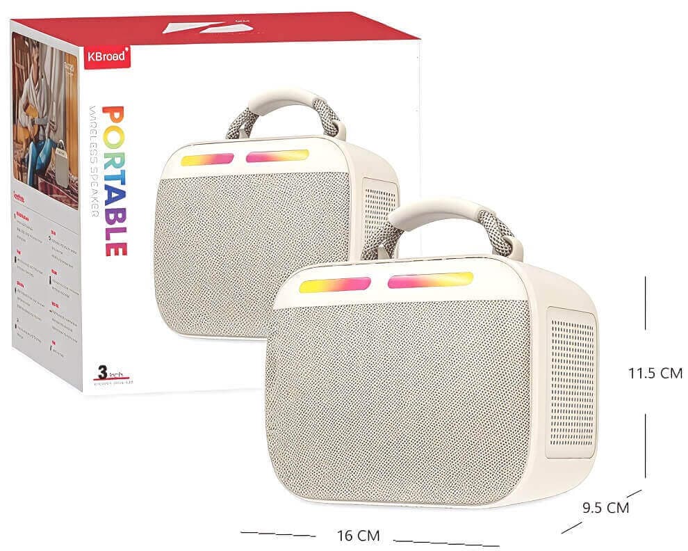 MINI PARLANTE PORTATIL 3 PLG BT/FM/TF/SD - imagen 1