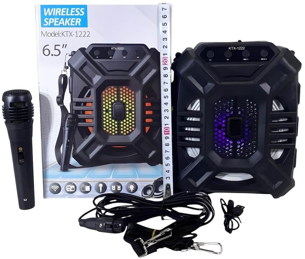GTS-1222 PARLANTE BT /FM USB C/MICROFONO - imagen 1