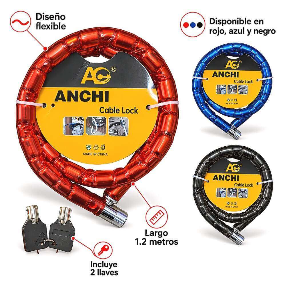 LINGA REFORZADA PARA BICI / MOTO 1.2 MTS 405 - imagen 1