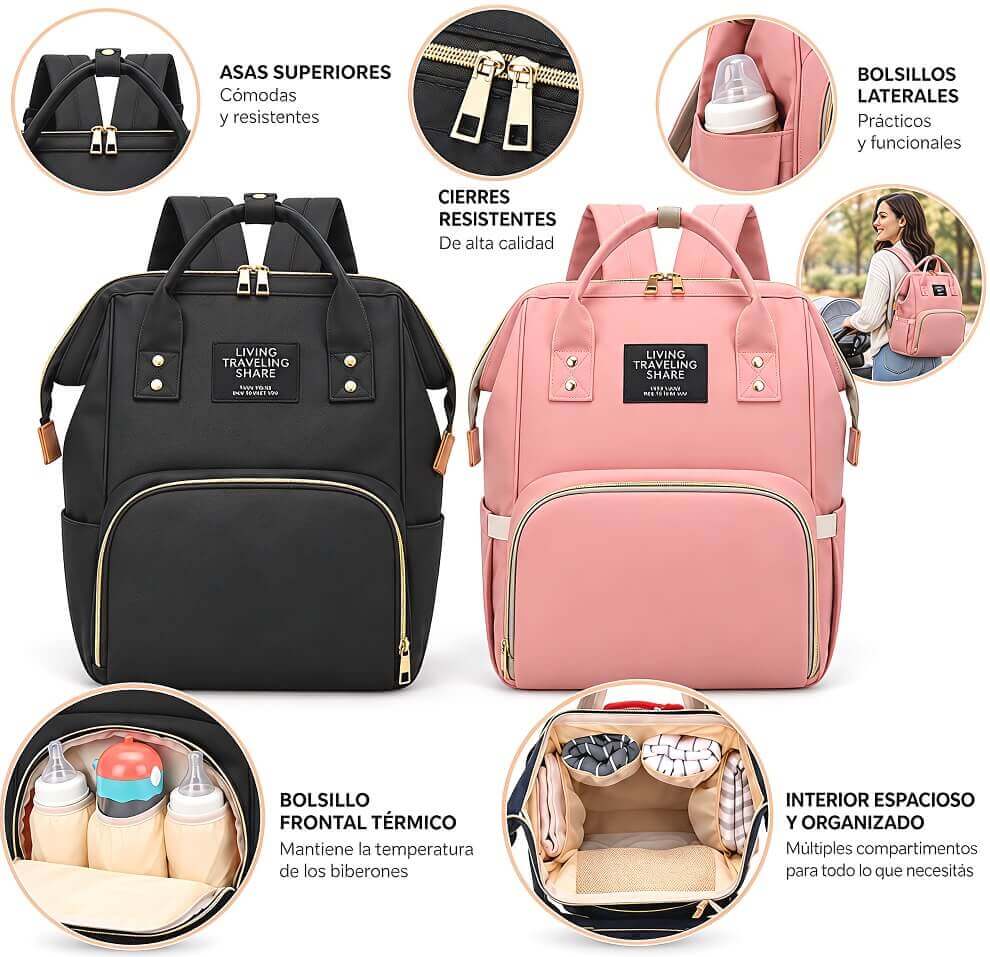 BOLSO MATERNAL PANALERO - imagen 1