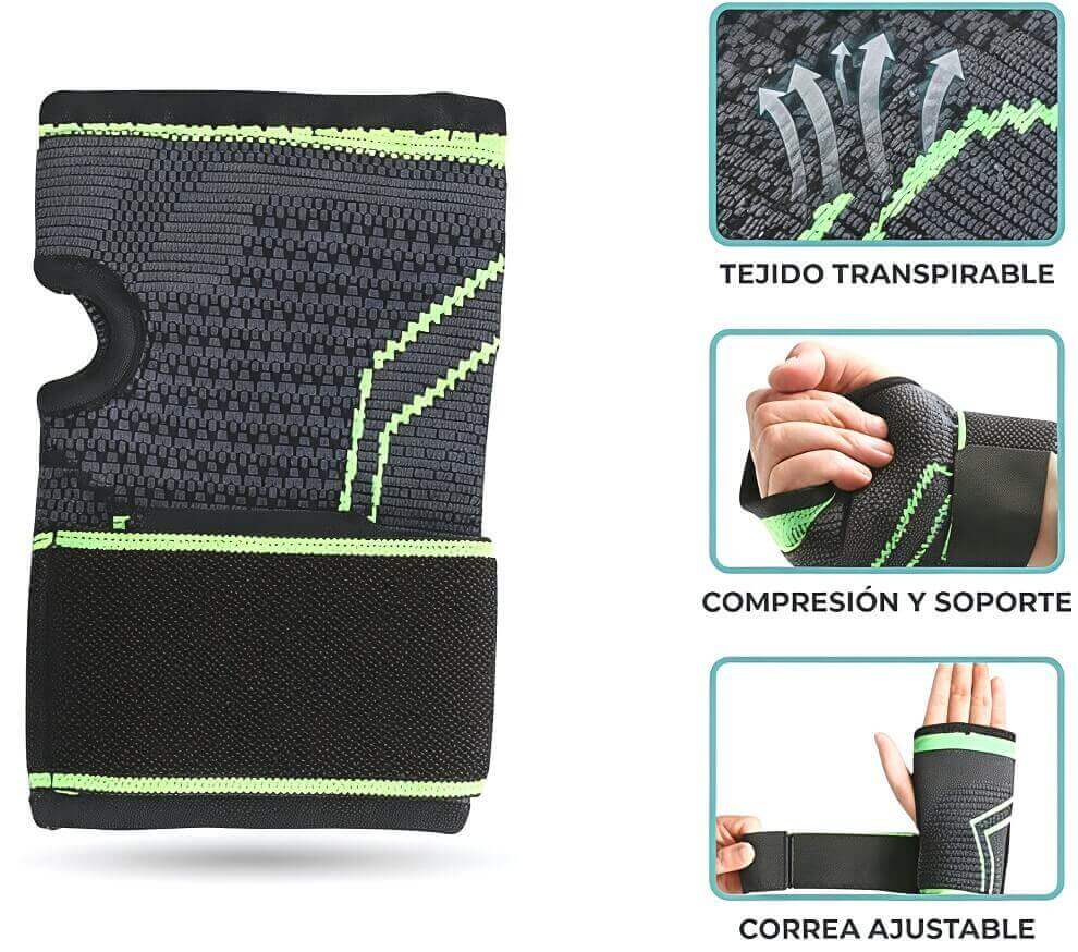 MUÑEQUERA DEPORTIVA DE COMPRESION - imagen 1