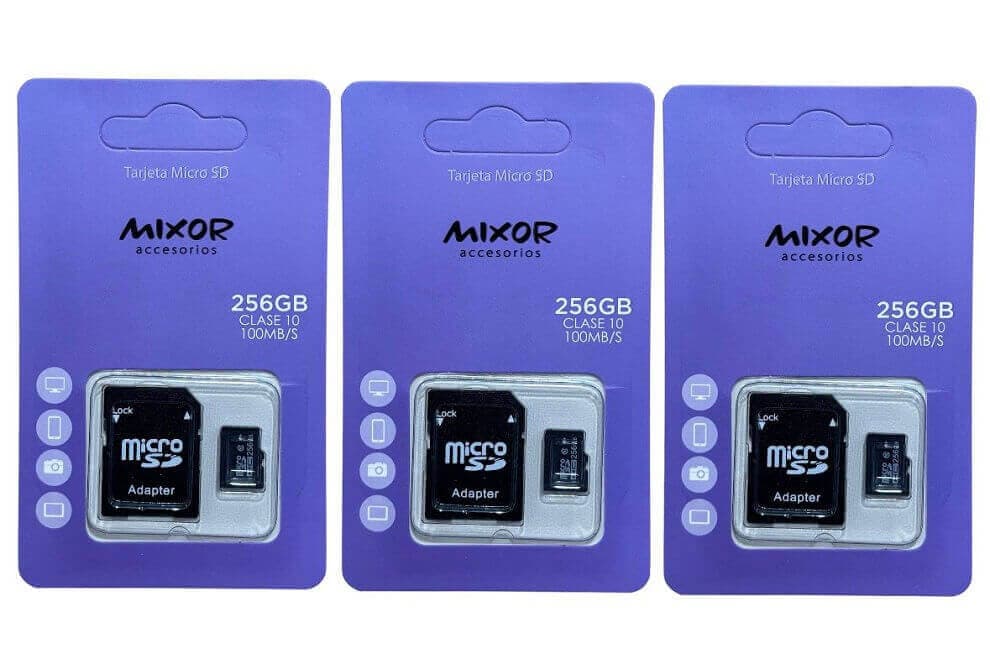 MICRO SD MIXOR 256GB/ ORIGINAL - GARANTIA -CLASE10 - imagen 1