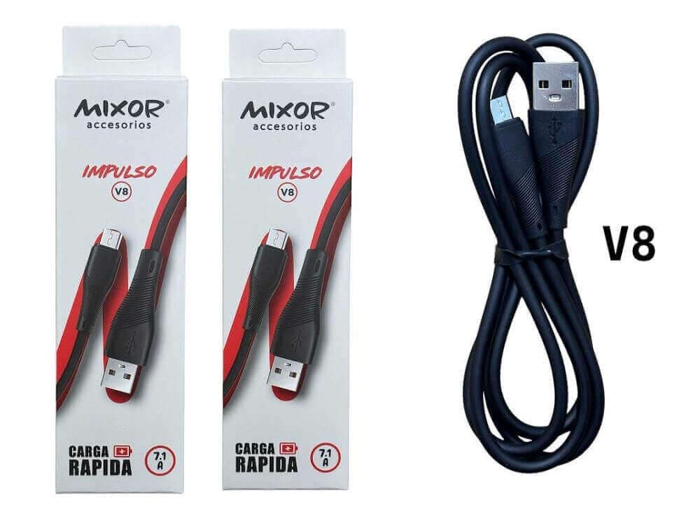 CABLE MIXOR (V8) 7.1A / CARGA RAPIDA - imagen 1