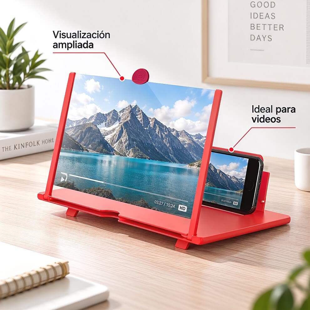 AMPLIFICADOR DE VIDEO P/CELULAR 12" - imagen 1