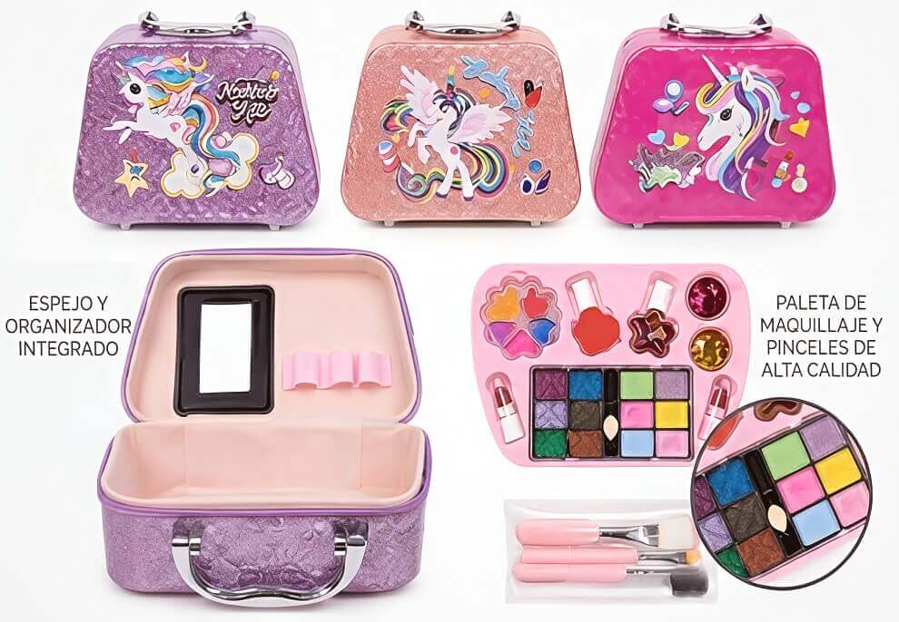 ESTUCHE DE MAQUILLAJE PARA NIÑAS - imagen 1