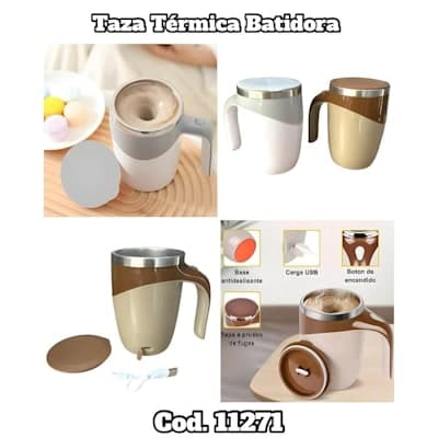 TAZA TERMICA BATIDORA