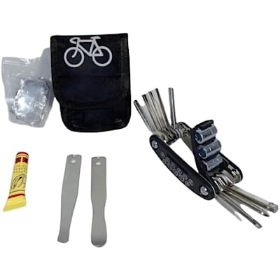 KIT DE REPARACION DE BICI CON ESTUCHE