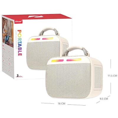 MINI PARLANTE PORTATIL 3 PLG BT/FM/TF/SD