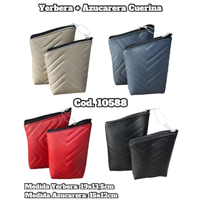 YERBERA + AZUCARERA MATELASSE P.U.