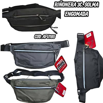 RIÑONERA ENGOMADA SOLMA 3 CIERRES