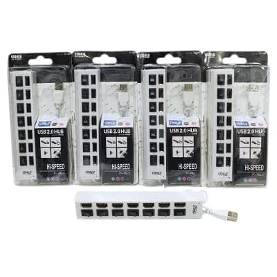 HUB USB ONLY 7 PUERTOS EN BLISTER