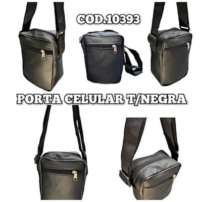 PORTA CELULAR P.U. C/TIRA NEGRA