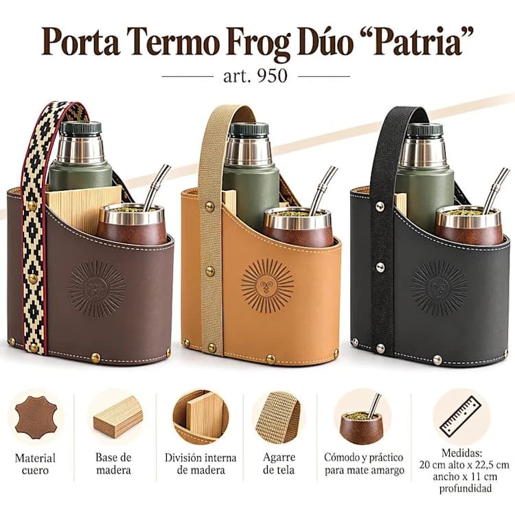 PORTA TERMO FROG DUO PATRIA