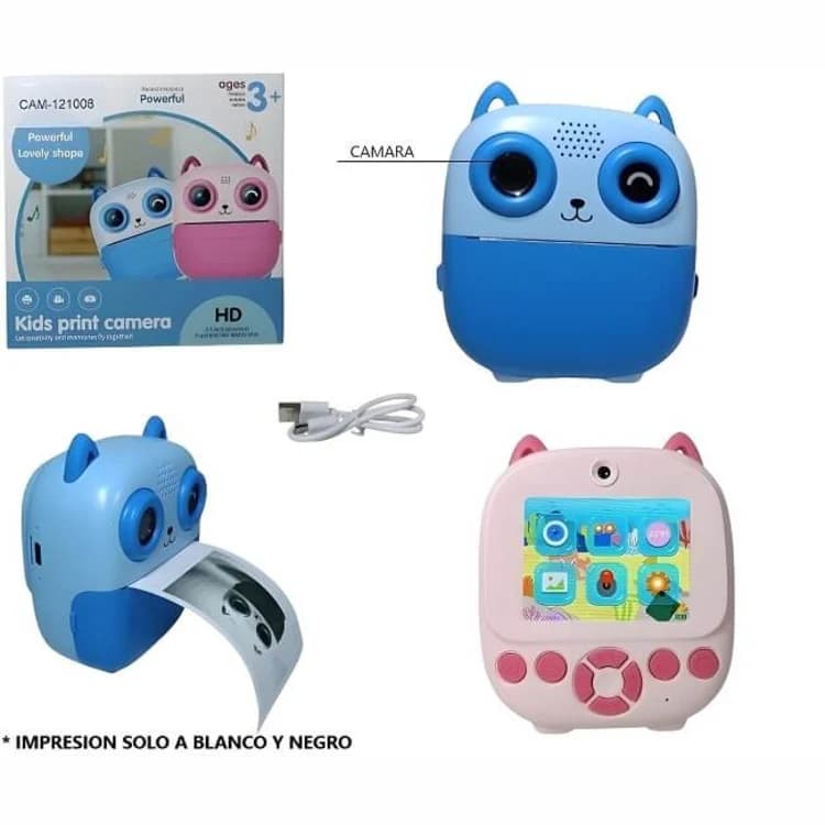CAMARA CON IMPRESORA TERMICA BLUETOOTH