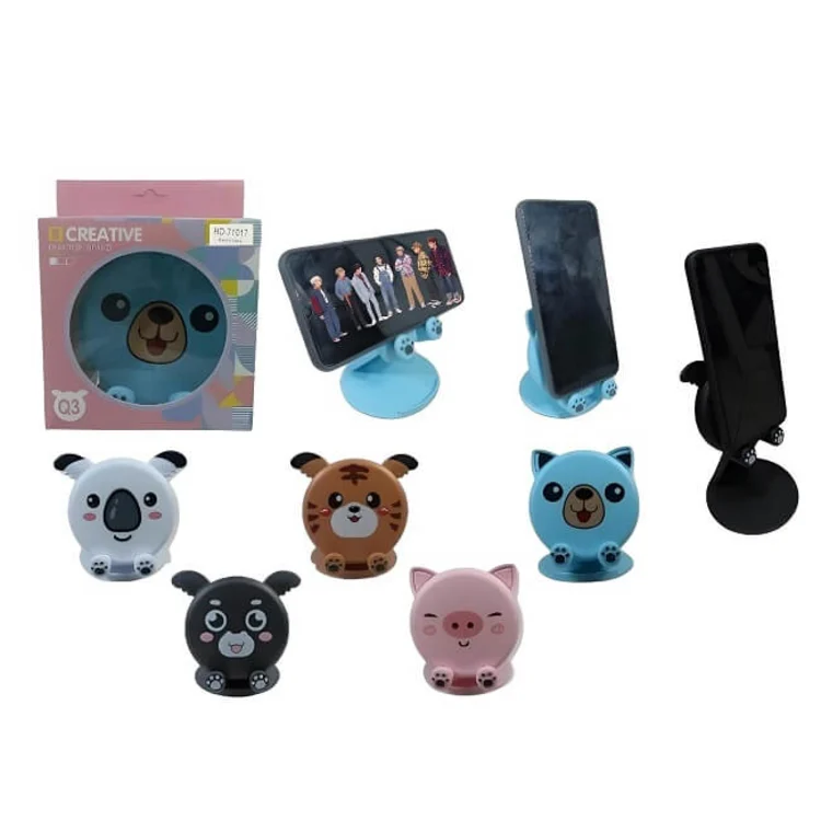 HOLDER PARA CELULAR ANIMALES ( x 3 UNIDADES)