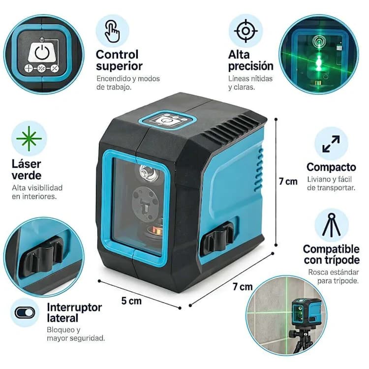 NIVEL LASER MINI 25M