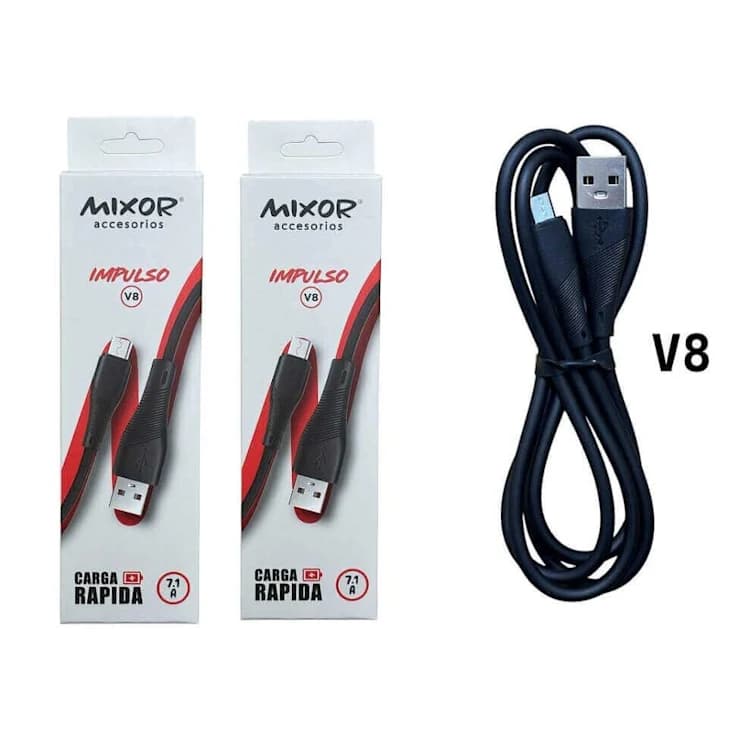 CABLE MIXOR (V8) 7.1A / CARGA RAPIDA