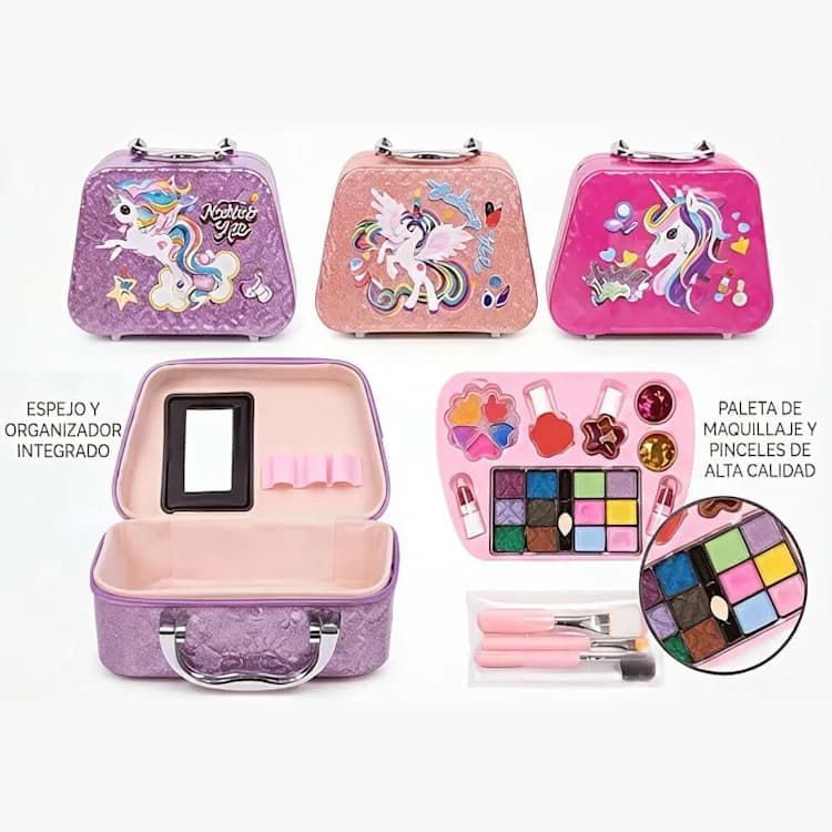 ESTUCHE DE MAQUILLAJE PARA NIÑAS