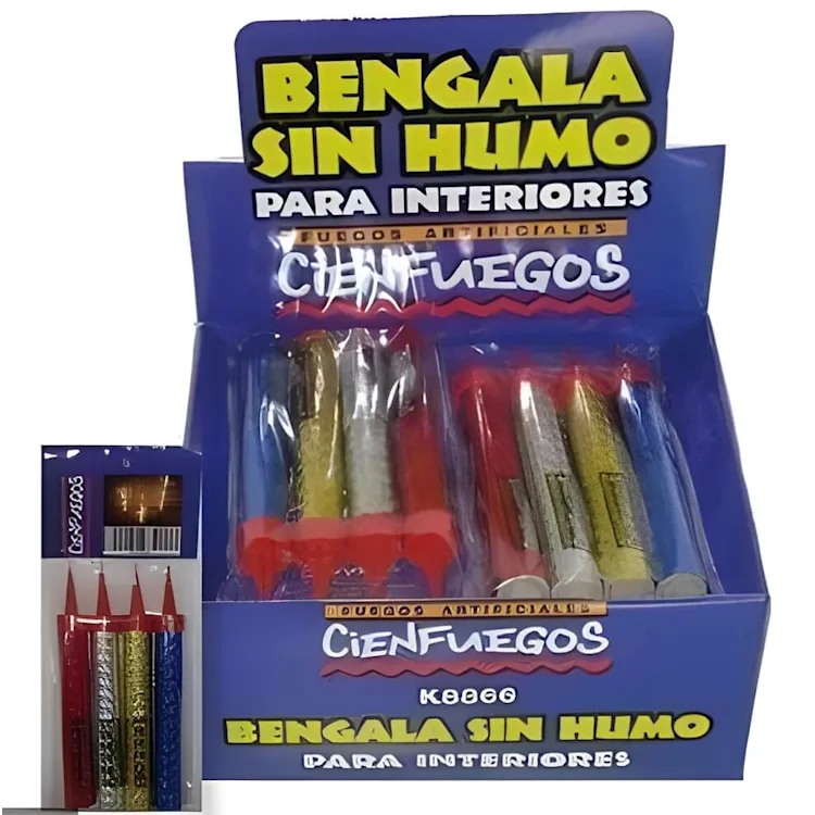 BENGALA DE CUMPLEANOS X 4 UNIDADES