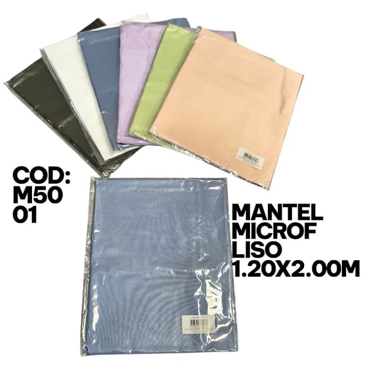 MANTEL MICROF LISO 1.20x2.00m