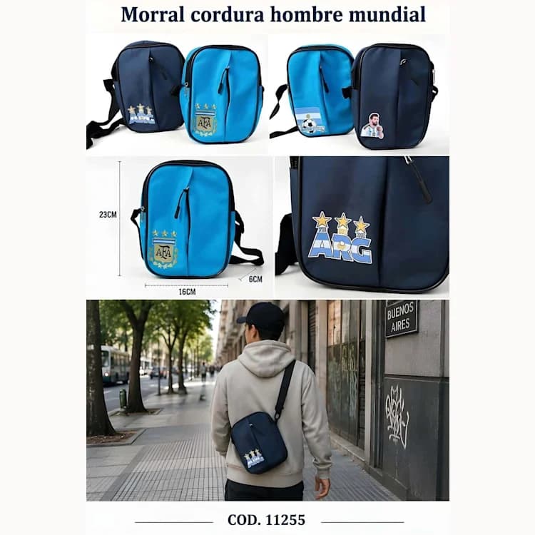 MORRAL CORDURA HOMBRE MUNDIAL
