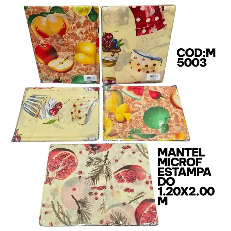 MANTEL MICROF ESTAMPADO 1.20x2.00m