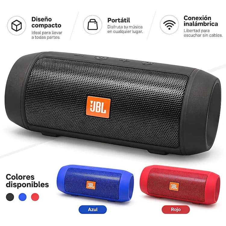 PARLANTE BLUETOOTH CHARGE MINI TIPO JBL