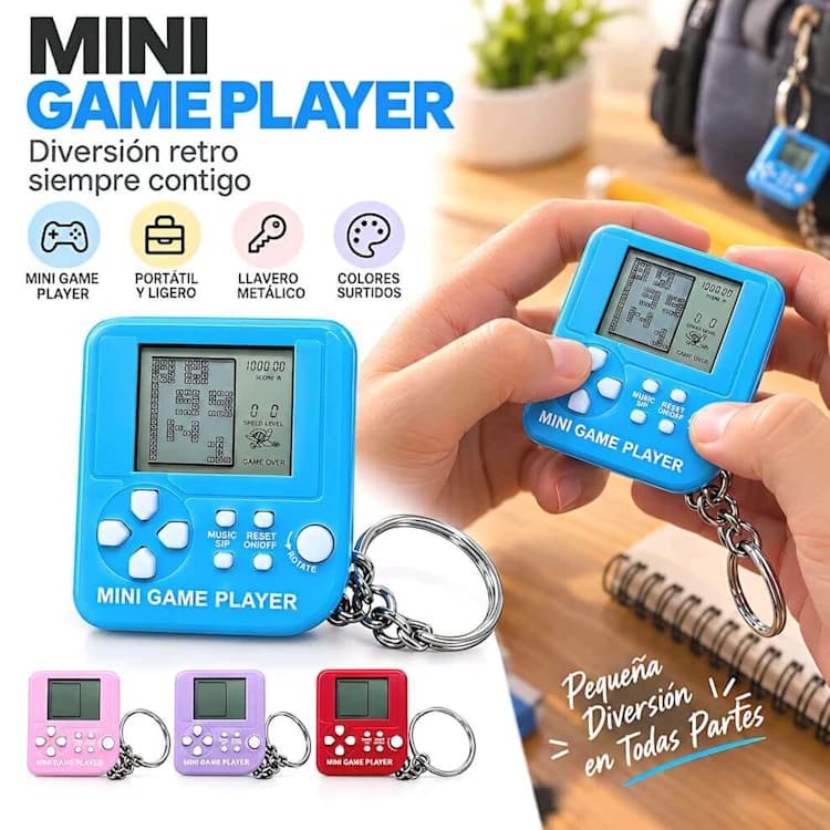 LLAVERO MINI CONSOLA JUEGO